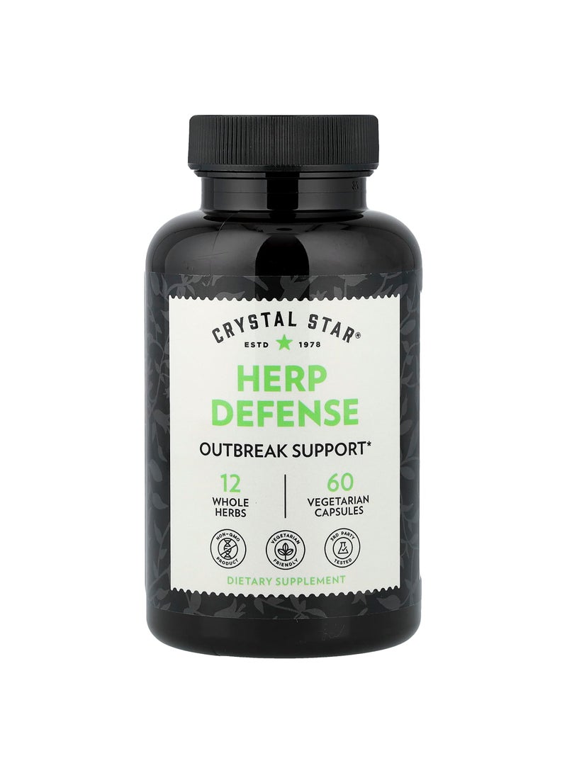Herp Defense, 60 Vegetarian Capsules